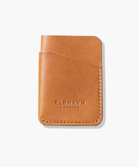 Mini-Kartenetui "Pocket Folio", Cognac