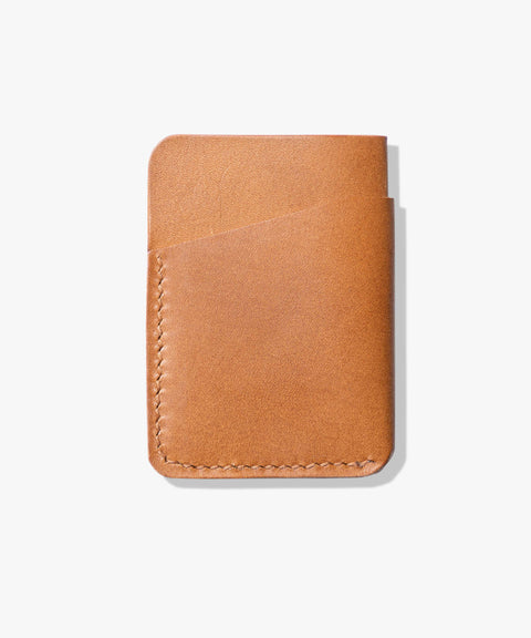 Mini-Kartenetui "Pocket Folio", Cognac