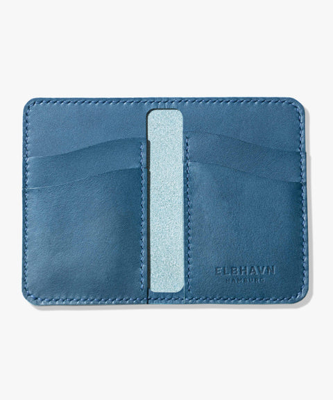 Klappbares Kartenetui "Note Wallet", Blau